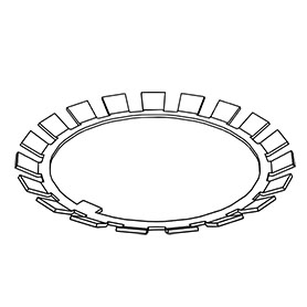 DIN5406圓螺母用止動(dòng)墊圈